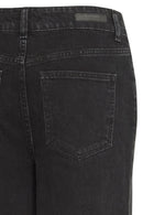 Lara Wide Jeans - Black Denim