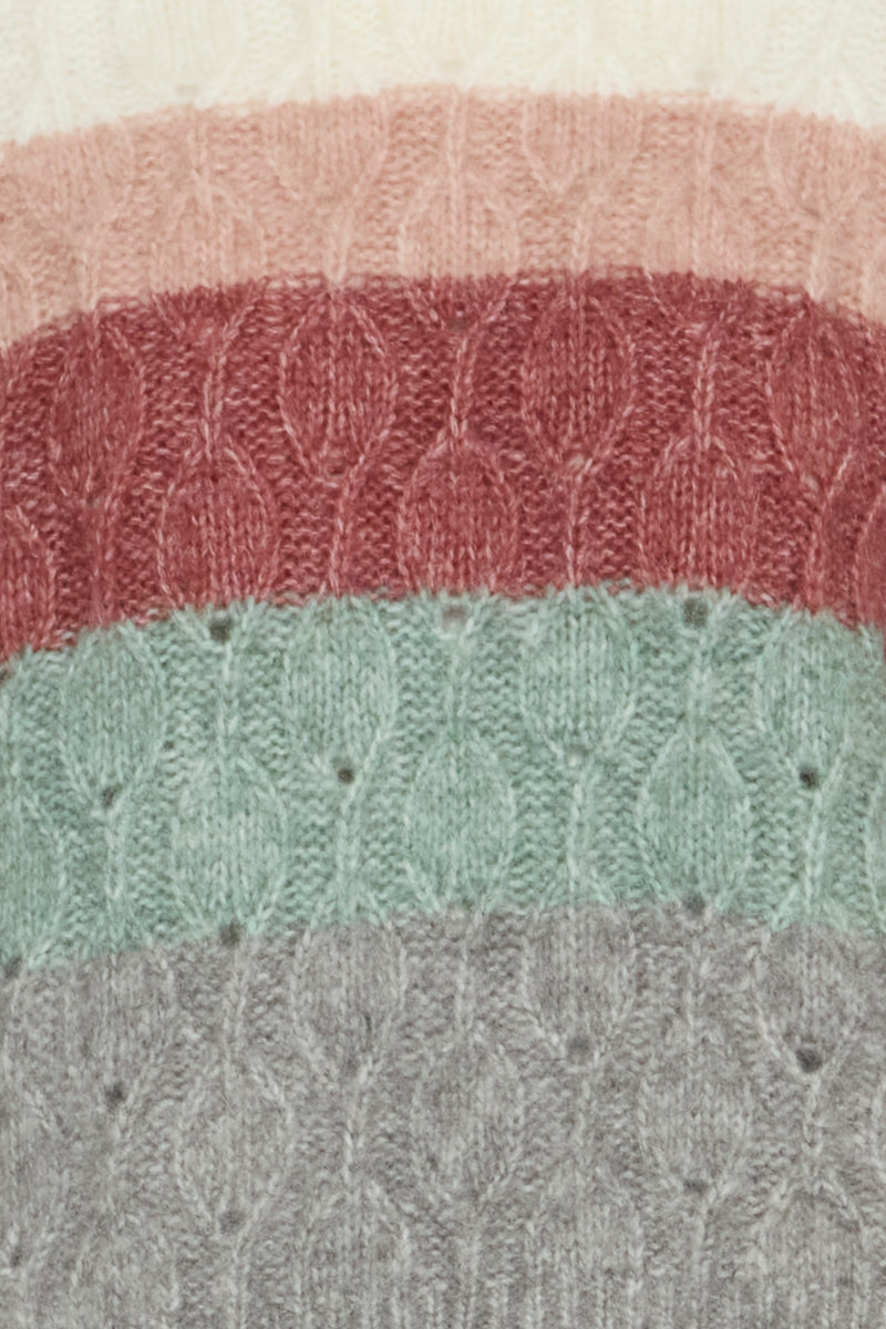 Omhu Short Sleeve Jumper - Roan Rouge Mix