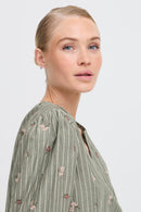 Felippa Blouse - Grape Leaf Mix