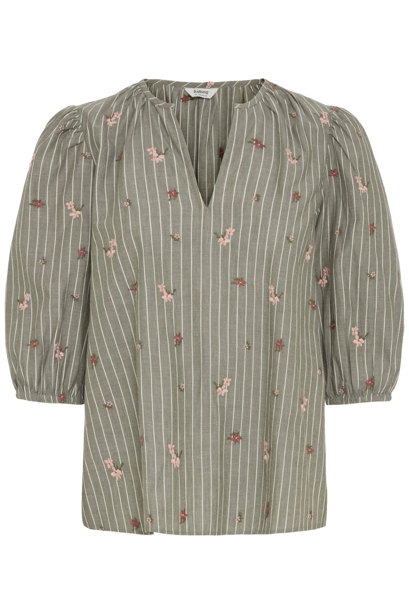 Felippa Blouse - Grape Leaf Mix