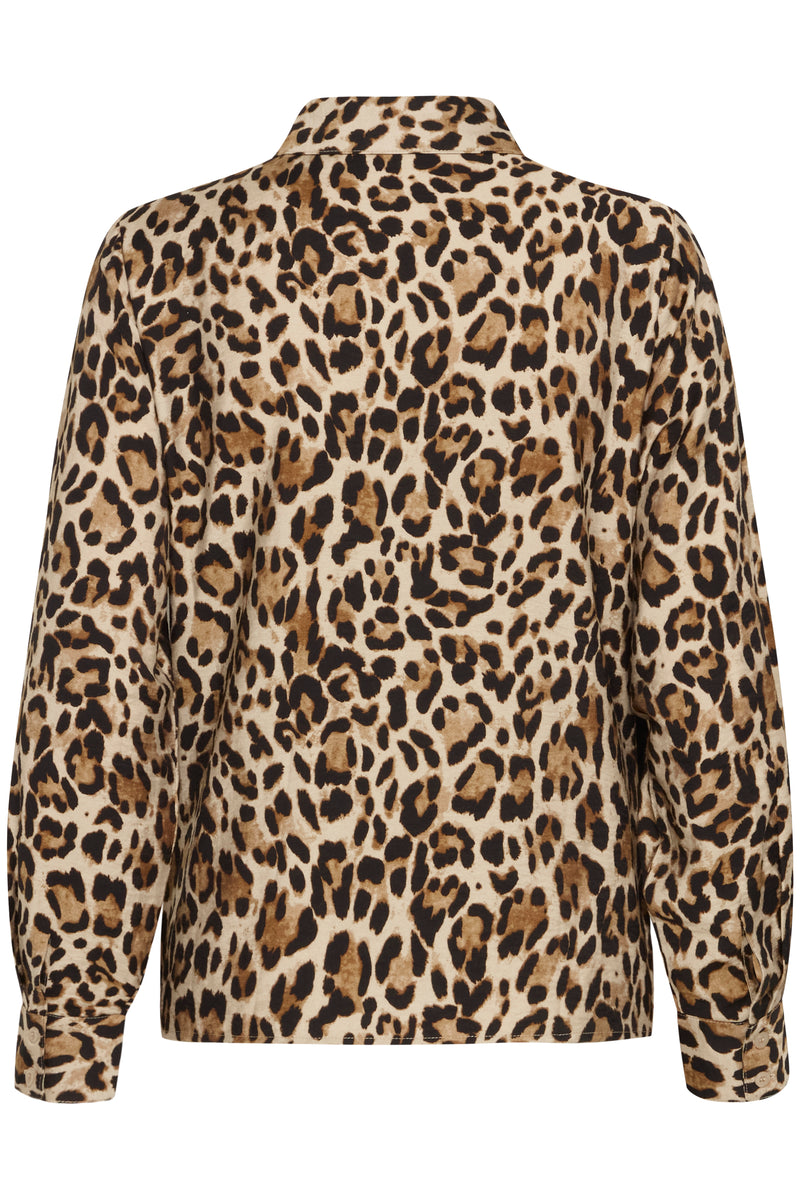 Ihamma Long Sleeve Shirt - Humus Leopord Mix
