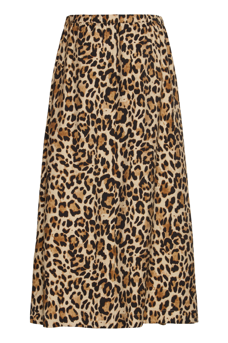 Ihamma Skirt - Humus Lepord Mix