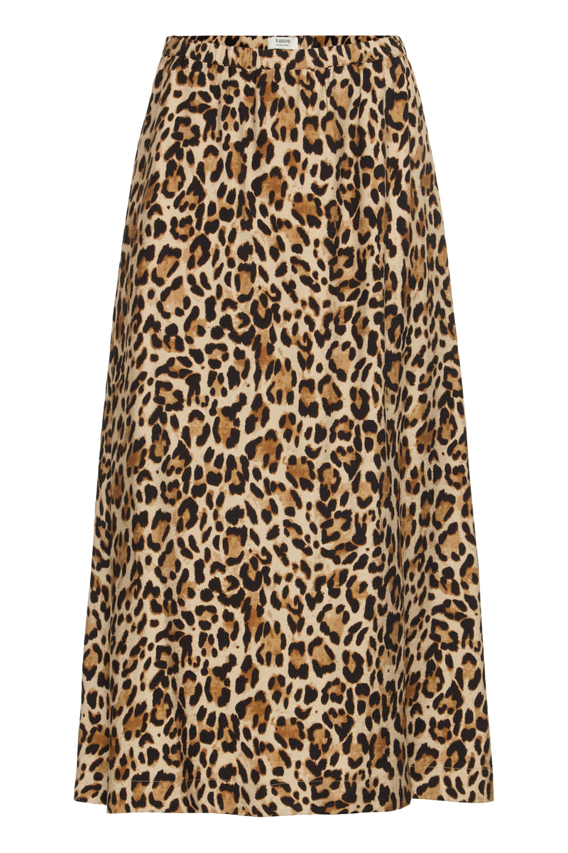 Ihamma Skirt - Humus Lepord Mix
