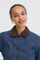 Kamilo Jacket - Mid Blue Denim