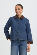 Kamilo Jacket - Mid Blue Denim