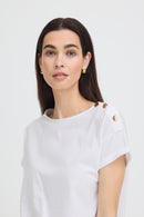 Silany T-Shirt - Optical White