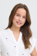 Isilas Shirt - Medieval Blue Flower