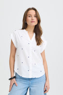 Isilas Shirt - Medieval Blue Flower