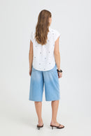 Isilas Shirt - Medieval Blue Flower