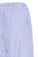 Inzi Trousers - Blue Embroidery