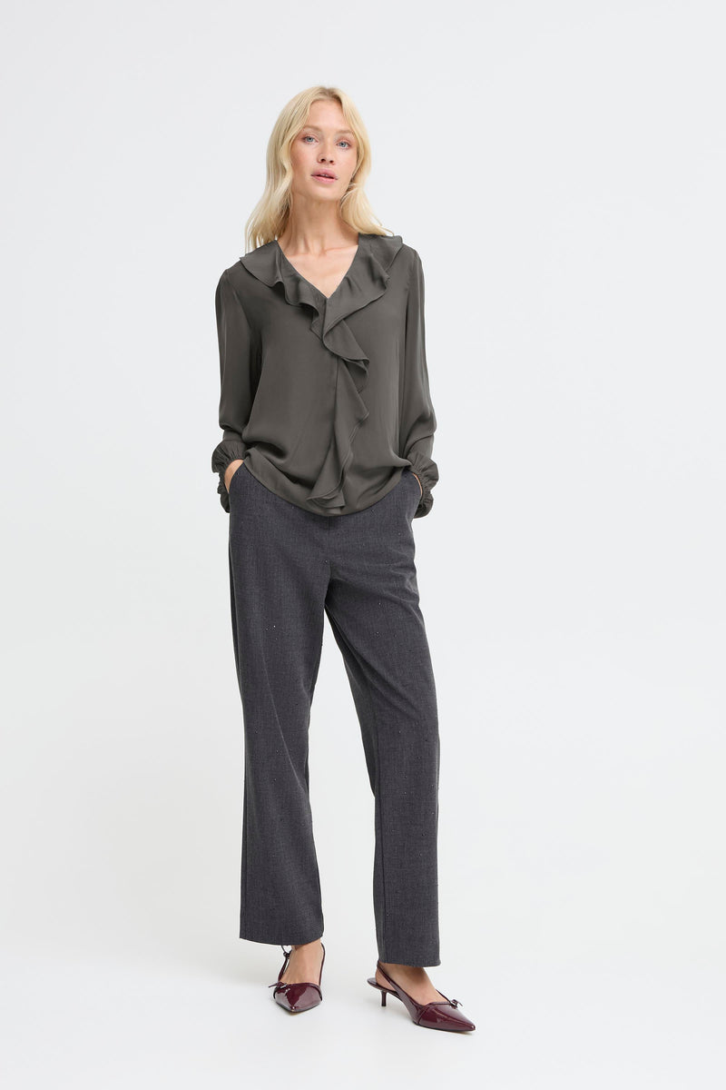 Igomi Blouse - Asphalt