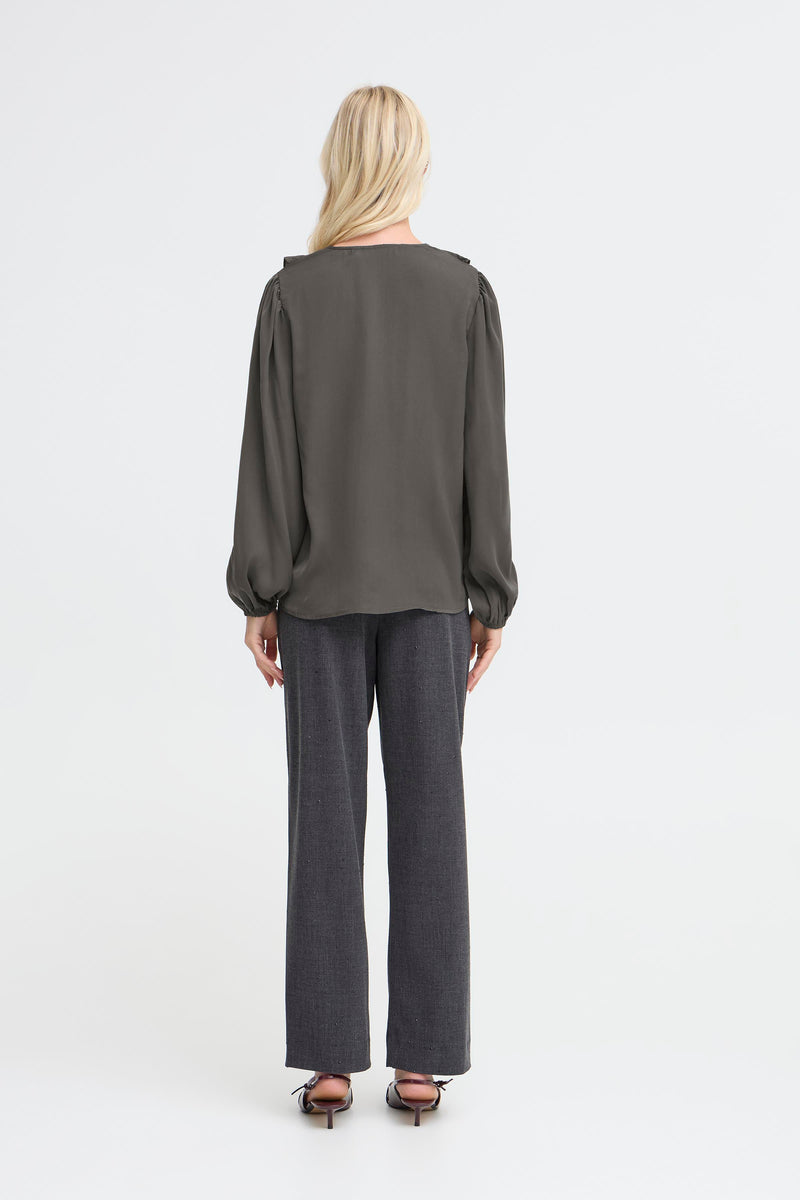 Igomi Blouse - Asphalt
