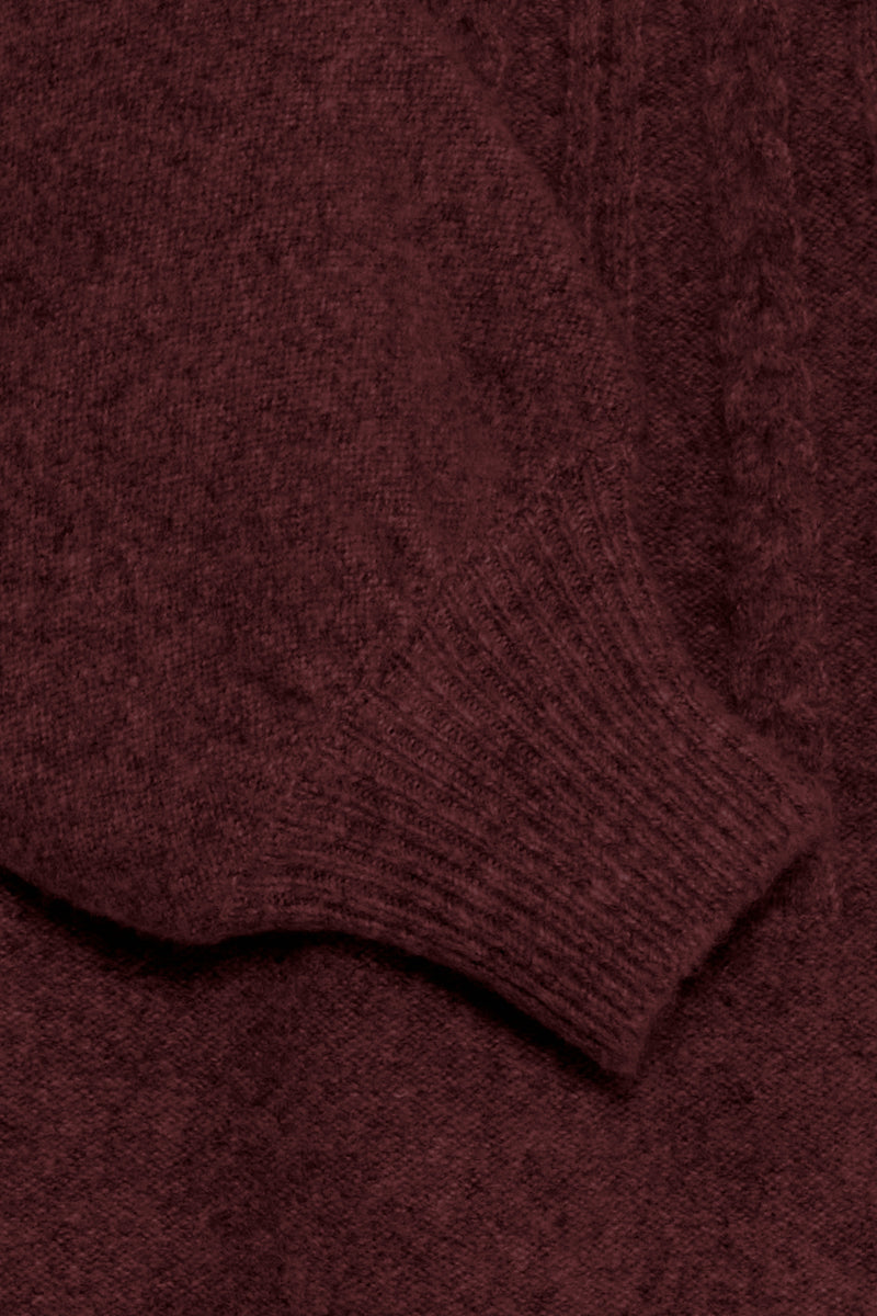 Magge Cable Jumper - Port Royale Melange