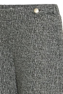 Rowan Button Trousers - Meteorite Salt and Pepper