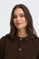 Omea 2 Deco Cardigan - Java Melange