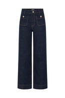 Komma 2 Pocket Jeans - Rinse Blue Denim