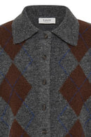 Ofira Cardigan - Dark Grey Melange