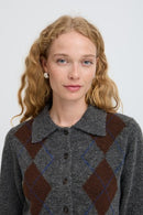 Ofira Cardigan - Dark Grey Melange