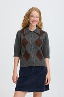 Ofira Cardigan - Dark Grey Melange
