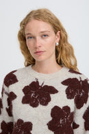 Manda Print Jumper - Fudge Flower