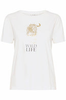 Sobbe Tiger T-Shirt - Marshmallow