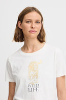 Sobbe Tiger T-Shirt - Marshmallow
