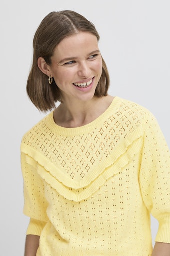 Najo Ss Jumper - Lemon Grass