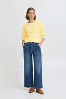 Najo Ss Jumper - Lemon Grass