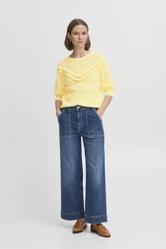 Najo Ss Jumper - Lemon Grass