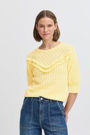 Najo Ss Jumper - Lemon Grass