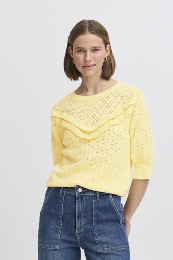 Najo Ss Jumper - Lemon Grass