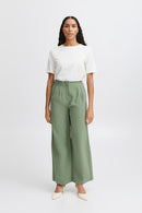 Byrizetta Wide Pants - Sea Spray