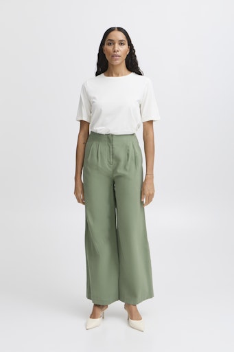 Byrizetta Wide Pants - Sea Spray