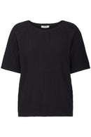 Byomanja Pointelle Jumper - Black