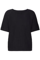Byomanja Pointelle Jumper - Black