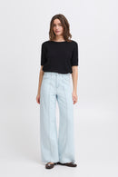 Byomanja Pointelle Jumper - Black