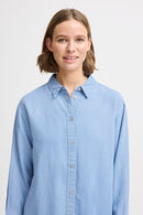 Bykosmo Deco Shirt - Light Blue Denim