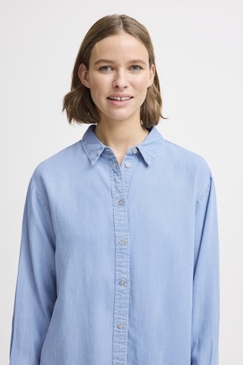 Bykosmo Deco Shirt - Light Blue Denim