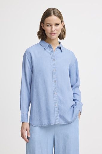 Bykosmo Deco Shirt - Light Blue Denim