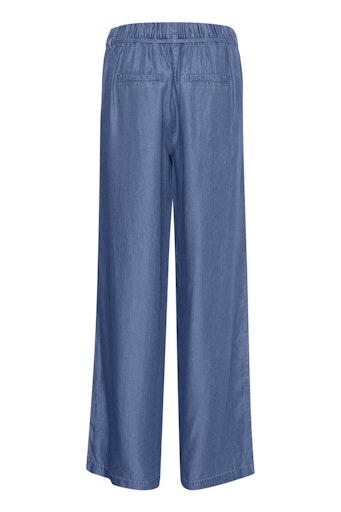 Bykosmo Wide Pants - Mid Blue Denim