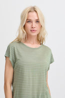 Sahra T-Shirt - Sea Spray Mix