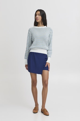 Magio Striped Jumper - Lemon Grass Mix