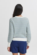 Magio Striped Jumper - Lemon Grass Mix