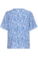 Ibano Blouse 3 - Blue Horizon Dits