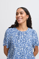 Ibano Blouse 3 - Blue Horizon Dits