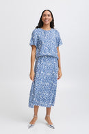 Ibano Blouse 3 - Blue Horizon Dits