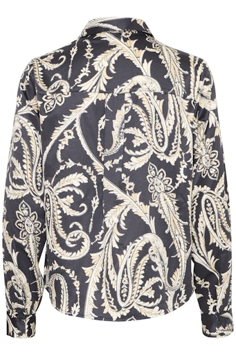 Flair Shirt - Black Paisley