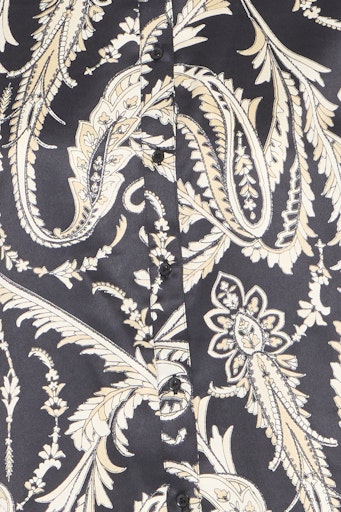 Flair Shirt - Black Paisley
