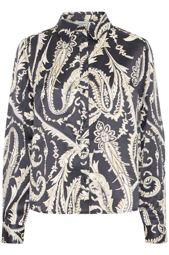 Flair Shirt - Black Paisley