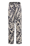 Byflair Pants - Black Paisley